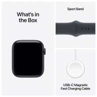 Ceas inteligent Apple Watch SE 3 GPS 40mm Midnight Aluminium Case with Midnight Sport Band - M/L thumbnav 8