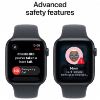 Ceas inteligent Apple Watch SE 3 GPS 44mm Midnight Aluminium Case with Midnight Sport Band - M/L thumbnav 7