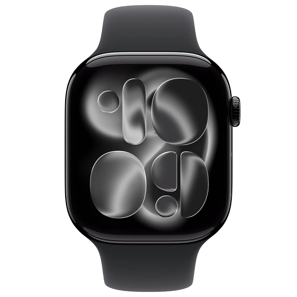 Смарт часы Apple Watch Series 11 GPS 42mm Jet Black Aluminium Case with Black Sport Band - S/M photo 2