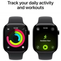 Смарт часы Apple Watch Series 11 GPS 42mm Jet Black Aluminium Case with Black Sport Band - S/M thumbnav 4