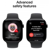 Смарт часы Apple Watch Series 11 GPS 42mm Jet Black Aluminium Case with Black Sport Band - S/M thumbnav 6