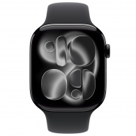 Смарт часы Apple Watch Series 11 GPS 42mm Jet Black Aluminium Case with Black Sport Band - M/L thumbnav 2