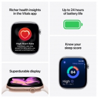 Ceas inteligent Apple Watch Series 11 GPS 42mm Space Grey Aluminium Case with Black Sport Band - S/M thumbnav 3