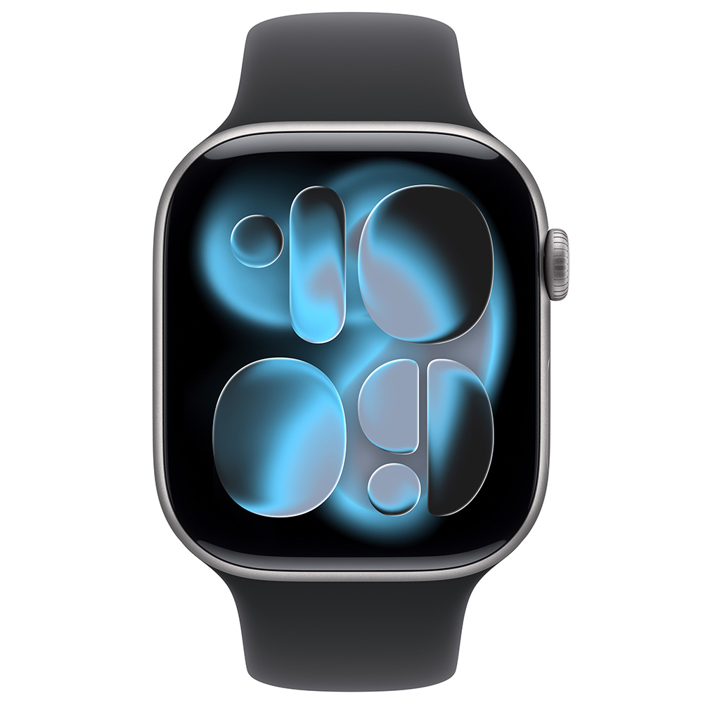 Смарт часы Apple Watch Series 11 GPS 46mm Space Grey Aluminium Case with Black Sport Band - S/M photo 2