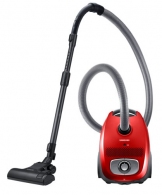 Aspirator cu sac Samsung VC07RVNJGRL, 750 W, 76 dB, Rosu thumbnav 2