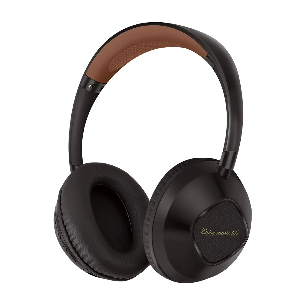 Musen Wireless Headphones over ear AKZ-18, Brown photo 1