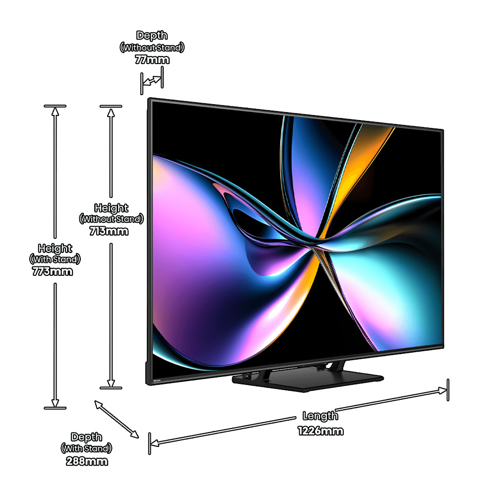 Телевизор Hisense 55U7QPro / 55" / Mini LED / 4K UHD photo 4