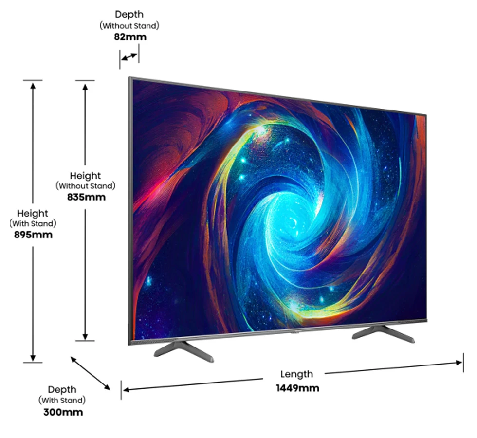 Televizor Hisense 65E7KQ PRO / 65" / QLED / UHD 4K photo 7