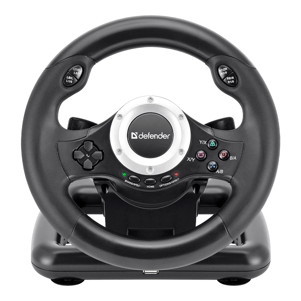 Руль Gembird Turbo Pro (64291) Black photo 1