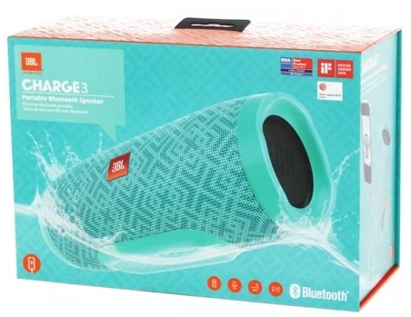 Портативная колонка JBL CHARGE 3 Бирюзовый photo 4