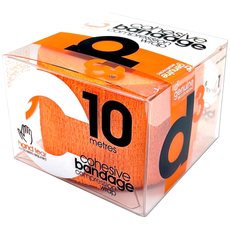 Тейп компрессионный d3 Cohesive Compression Wrap 50mm photo 1