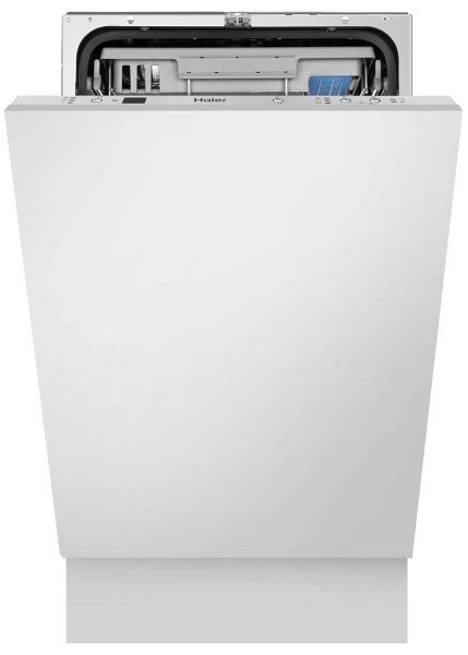 Посудомоечная машина встраиваемая Haier DW10-198BT2RU Серебристый /10 Комплектов /Узкая photo 1 Посудомоечная машина встраиваемая Haier DW10-198BT2RU Серебристый /10 Комплектов /Узкая photo 1