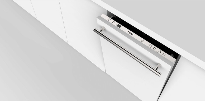 Посудомоечная машина встраиваемая Haier  DW10-198BT2RU Серебристый /10 Комплектов /Узкая photo 3