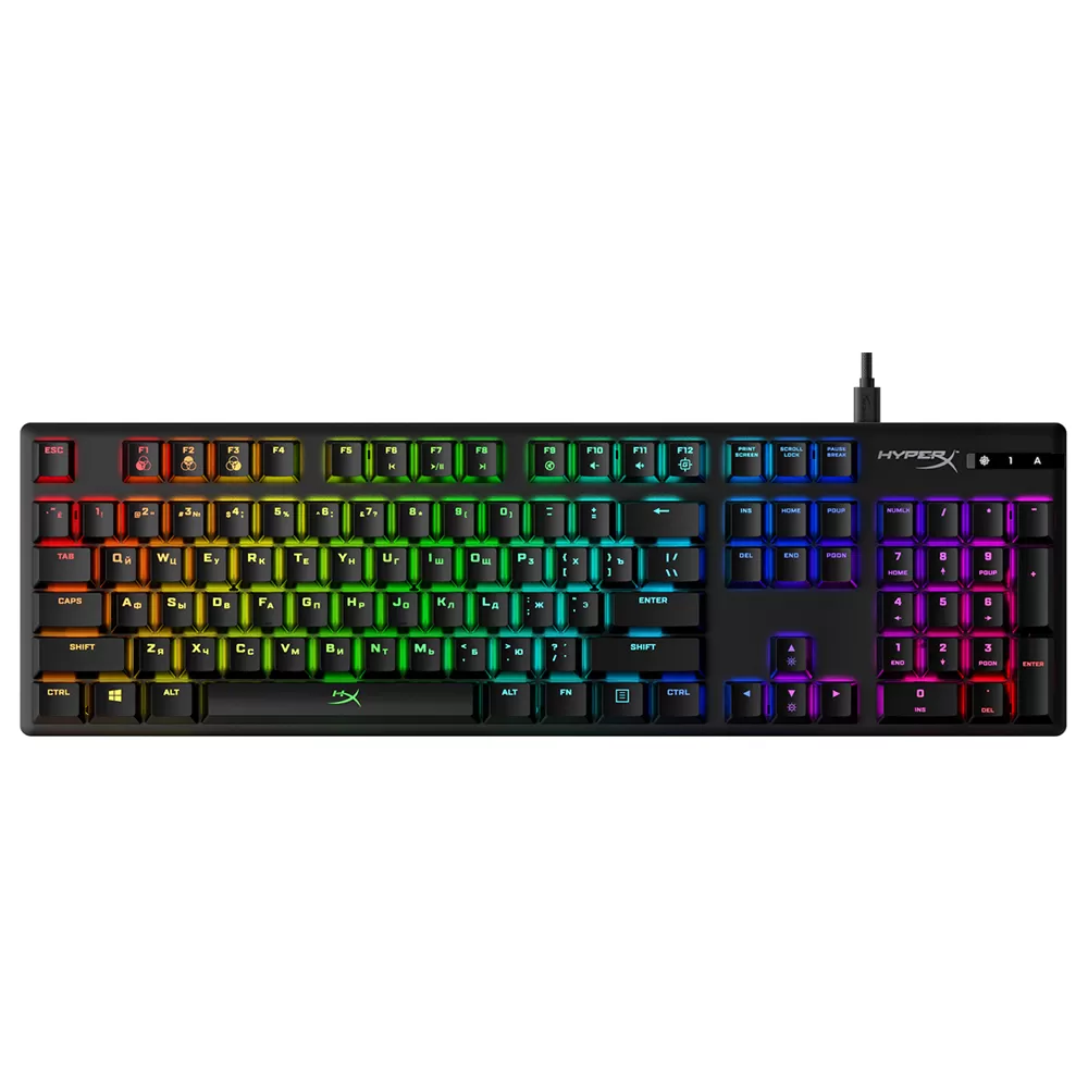 Клавиатура проводная  HyperX Alloy Origins HX-KB6BLX-RU / Механическая photo 1