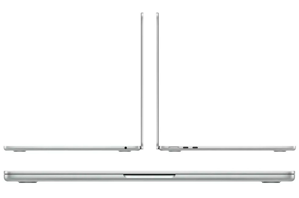Laptop Apple Ultrabook MacBook Air 13.6 2024  13.6” / 8 GB / 256 GB / M3 / M3 / Argintiu photo 3