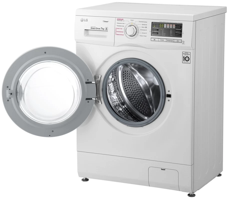 Masina de spalat LG F1296HDS0 7 kg / 1200 rot/min / A / Alb photo 2