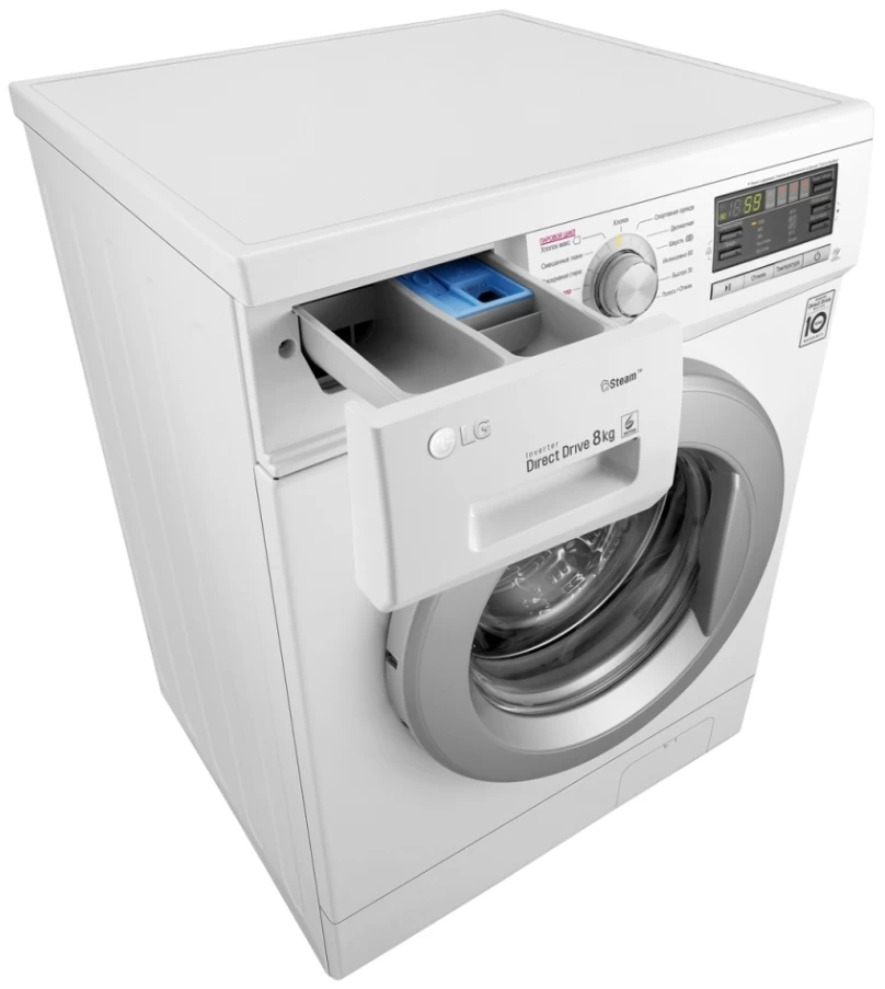 Masina de spalat LG F1296TDS1 8 kg / 1200 rot/min / A / Alb photo 3