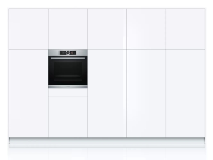 Cuptor electric incorp. cu aburi Bosch HSG656RS1 / 71 l. / A / Inox photo 7