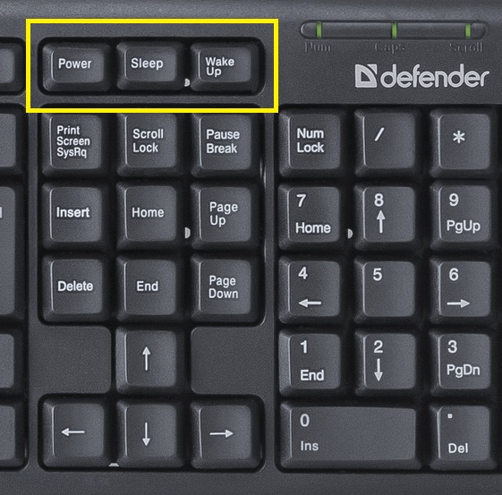 Tastatura cu fir Defender Element HB520 Black PS/2 / Membrana photo 4