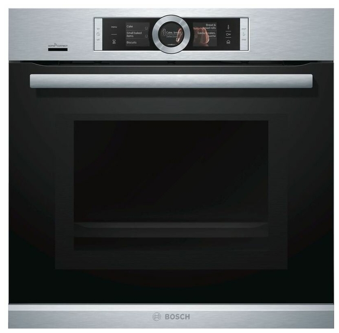 Cuptor electric incorp. cu aburi si cu cuptor microunde Bosch HNG6764S6 / 67 l. / A  photo 1