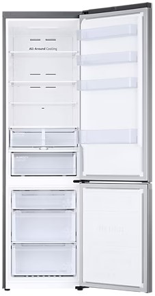 Frigider cu doua usi Samsung RB38C603ES9 / 385 l / 203 cm / G / Gri photo 3