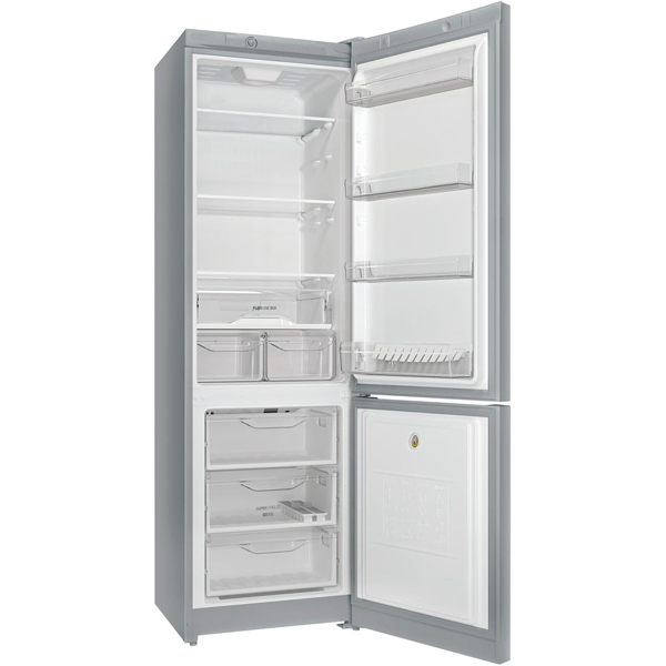 Frigider cu doua usi Indesit DS 4200 SB / 339 l / 200 cm / A / Gri photo 2