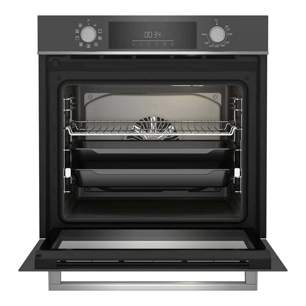 Cuptor electric incorporabil Beko BBIM13300ZGCSE / 72 l. / A+ / Negru photo 2