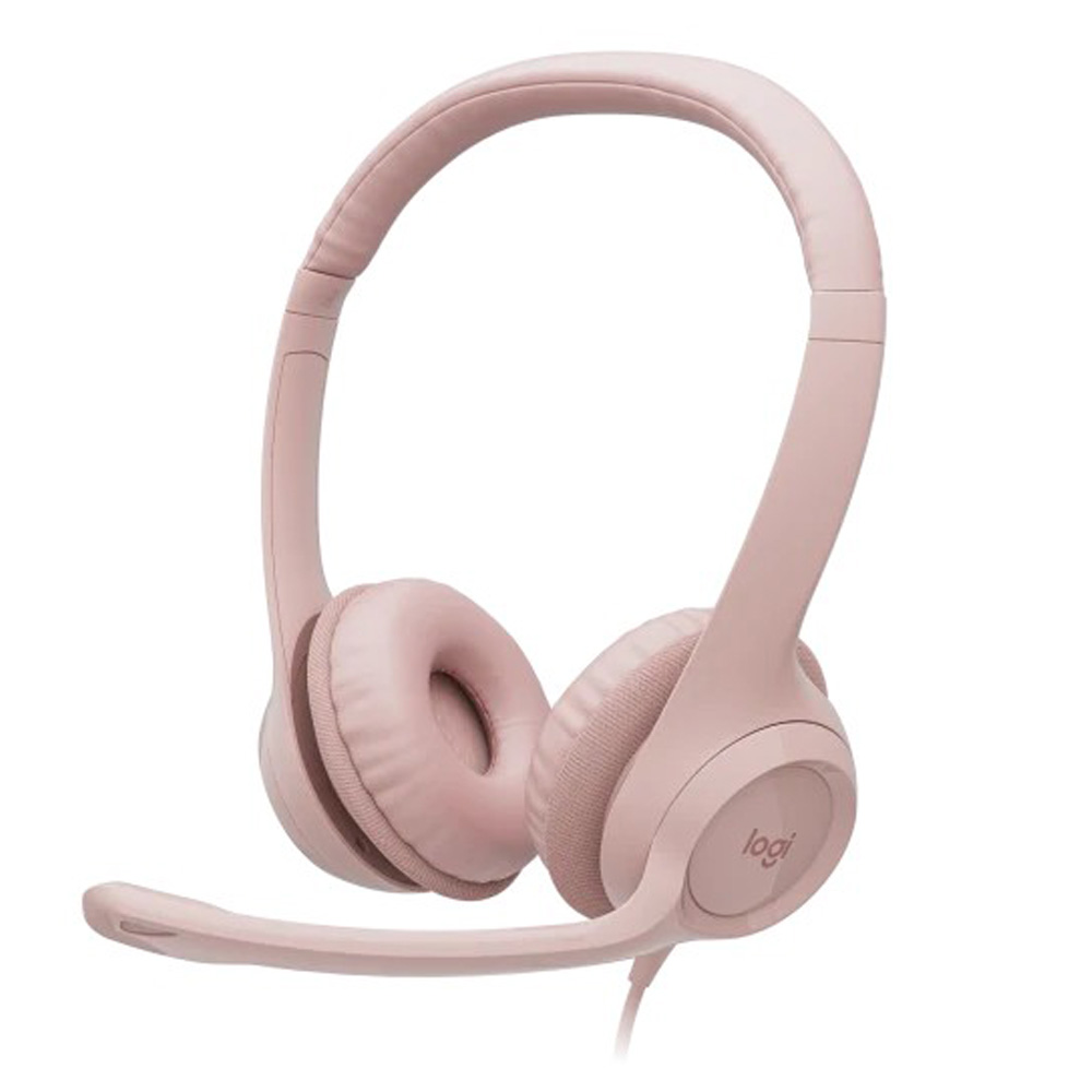 Наушники Logitech H 390 Rose photo 1