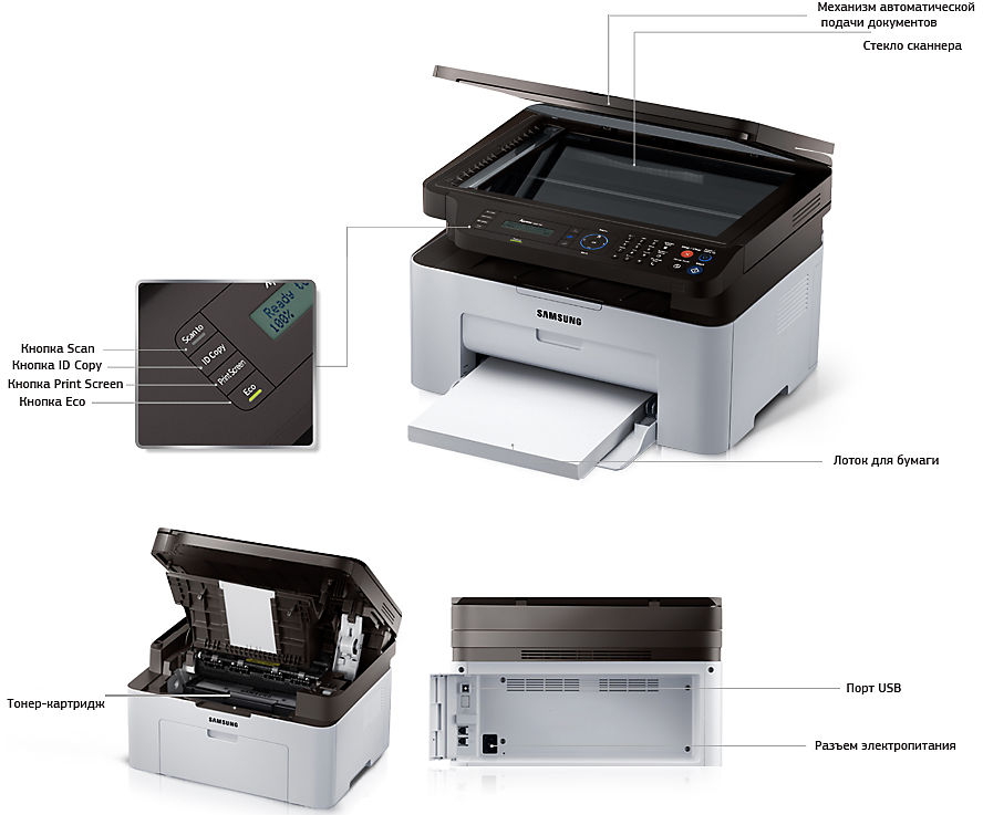MFD cu laser Samsung SL-M2070 photo 4