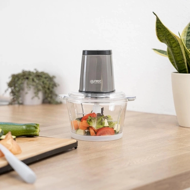 Maruntitor First FA51132SI, 1700 ml, 500  W, 2 trepte viteza, Gri photo 7