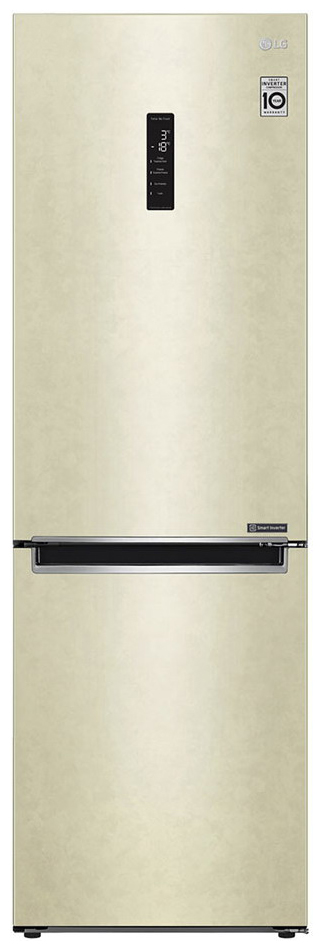 Frigider cu doua usi LG GA-B459 MESL / 341 l / 186 cm / A+ / Bej photo 1 Frigider cu doua usi LG GA-B459 MESL / 341 l / 186 cm / A+ / Bej photo 1