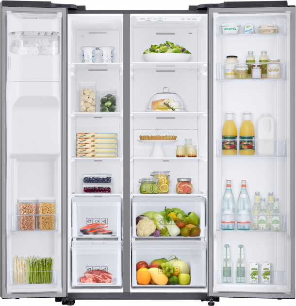 Frigider Side-by-Side Samsung RS68N8220SL/UA / 617 l / 179 cm / A+ / Gri photo 7