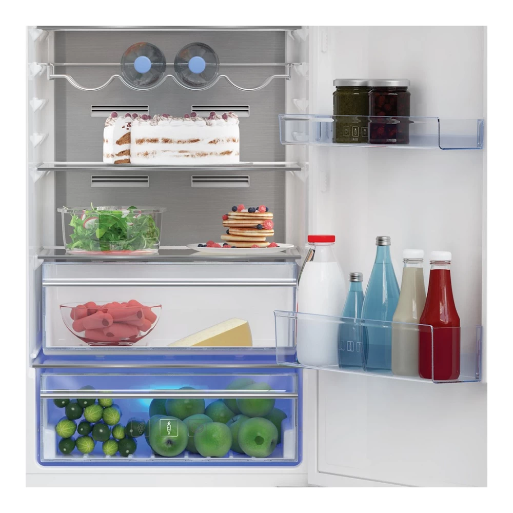 Холодильник двухдверный Beko BCNA275E41SN / 254 л / 177.5 см / E / Белый photo 3