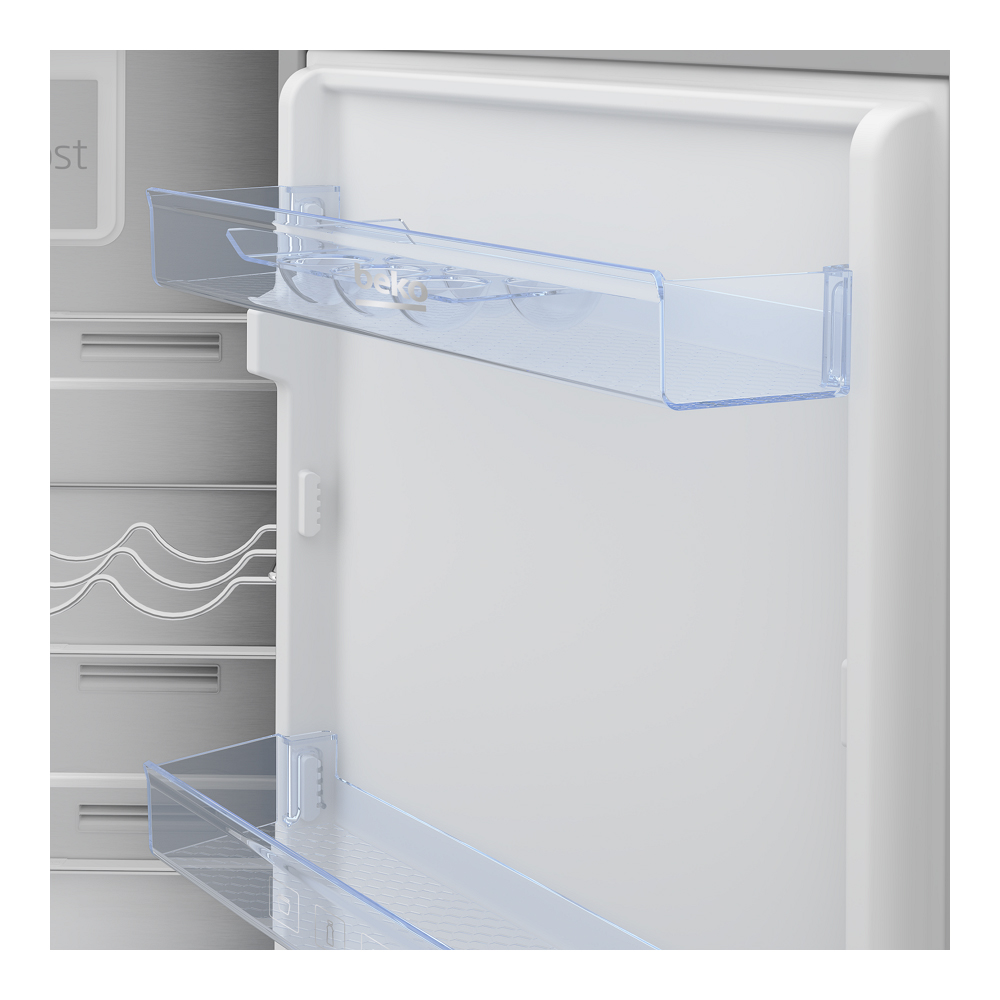 Холодильник двухдверный Beko BCNA306E4SN / 306 л / 193.5 см / E / Белый photo 3