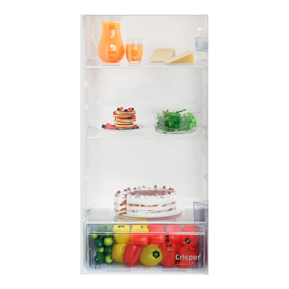 Frigider cu doua usi Beko BDSA250K4SN / 220 l / 144.8 cm / E / Alb photo 4