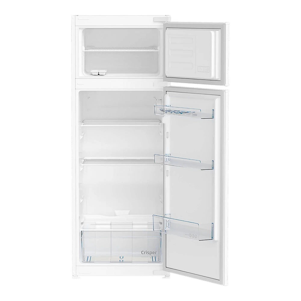 Frigider cu doua usi Beko BDSA250K4SN / 220 l / 144.8 cm / E / Alb photo 5