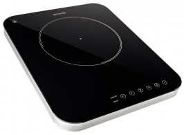 Плита настольная индукционная Gorenje ICG2000SP, 1 конфорок, 2000 Вт, Черный thumbnav