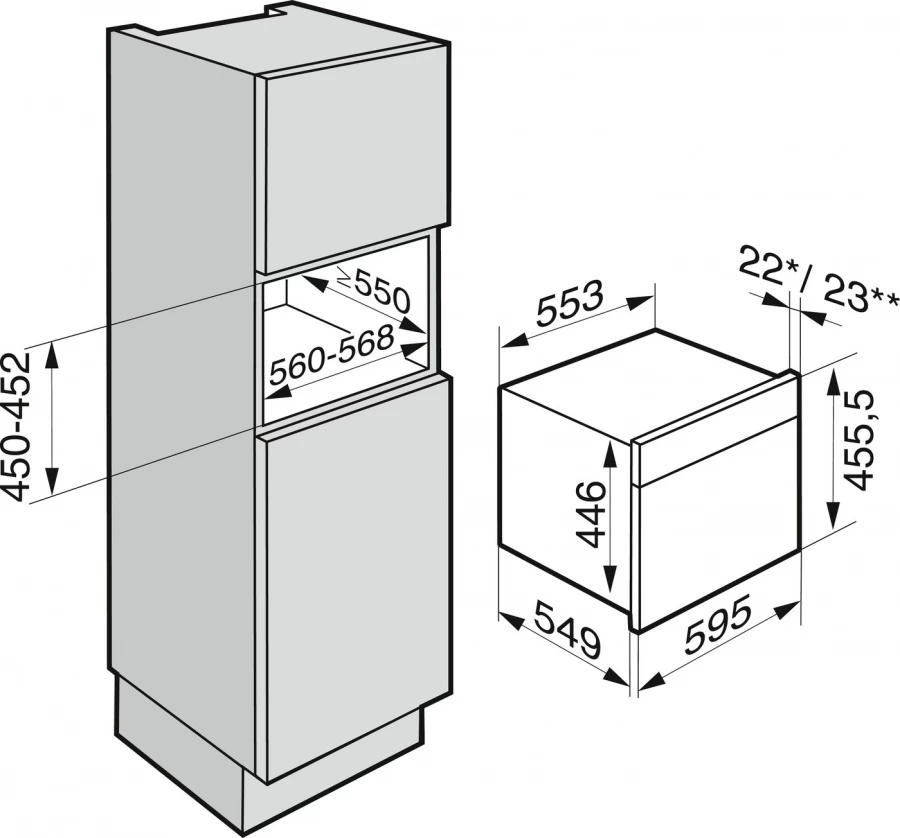 Cuptor cu aburi incorporabil Miele DG2840CS / l. / / Inox photo 2