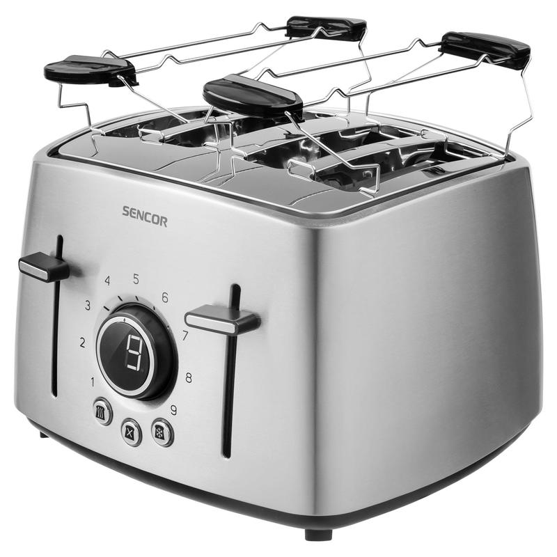 Тостер Sencor STS 5070SS, 4 тоста, 1600 Вт, Серебристый photo 6