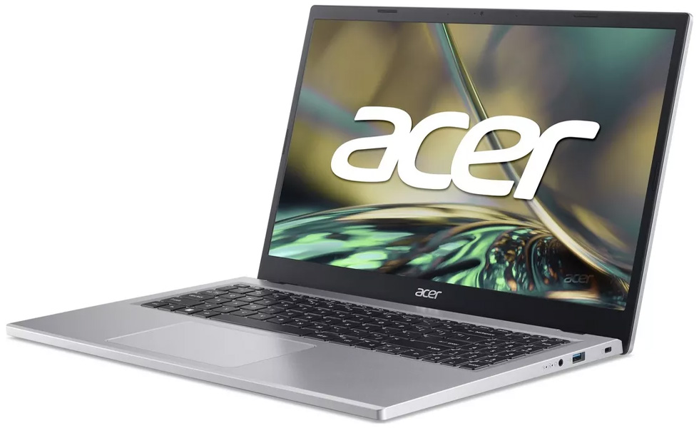 Laptop Acer Personal Aspire 3 A3155951ST 15.6” / 16 GB / 512 GB / Core i5 / Iris Xe Graphics / Argintiu photo 2