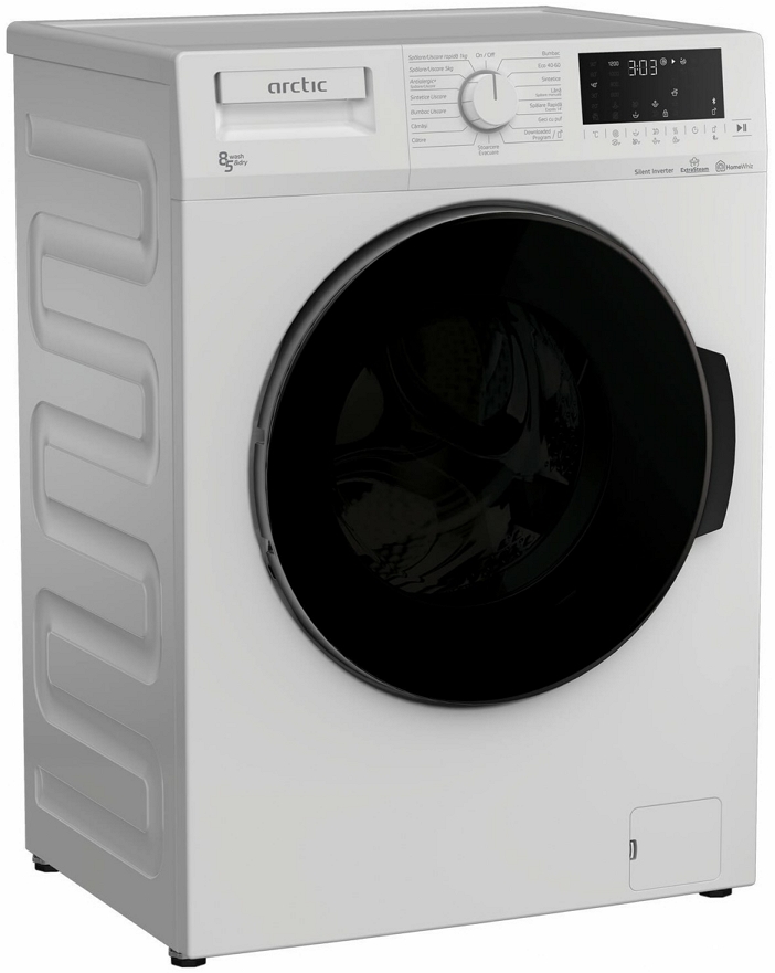Стиральная машина с сушкой Arctic APLWD851262WST 8 кг /1200 об/мин /E /Белый photo 2