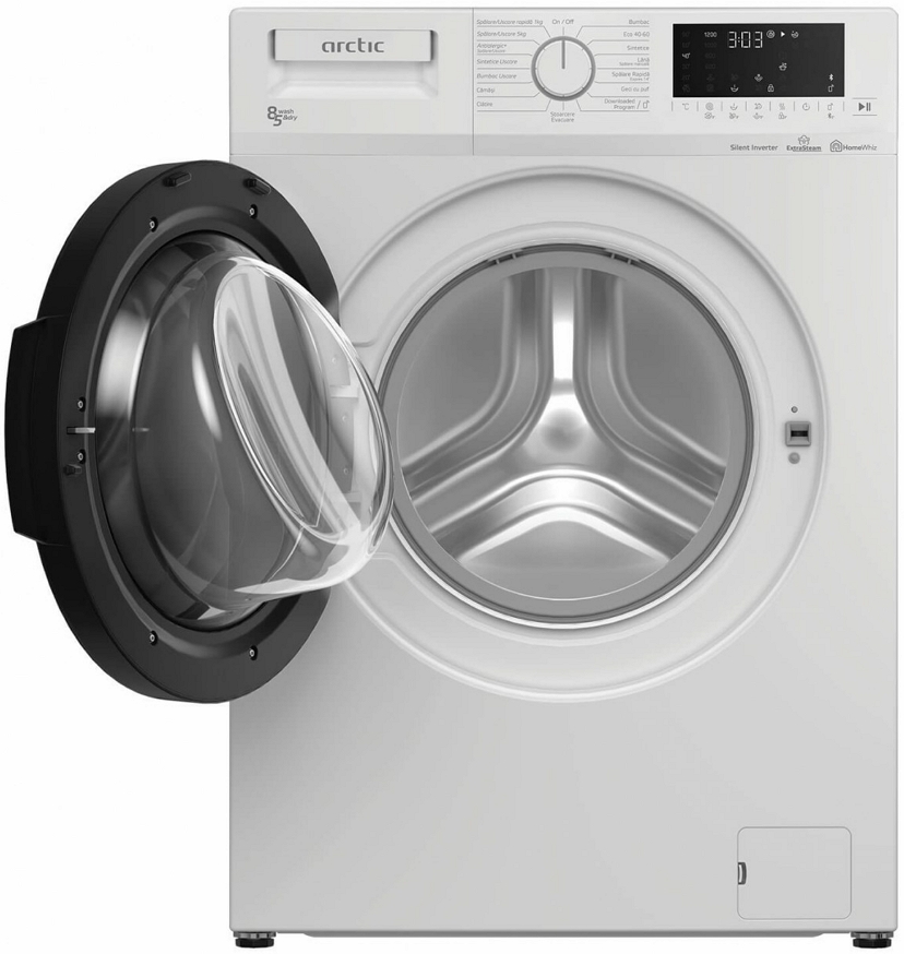 Стиральная машина с сушкой Arctic APLWD851262WST 8 кг /1200 об/мин /E /Белый photo 3