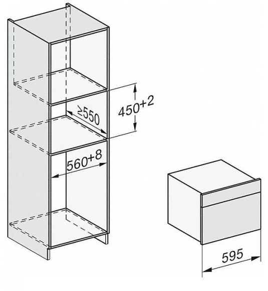 Cuptor cu aburi incorporabil Miele DG7440CS / l. / / Inox photo 2