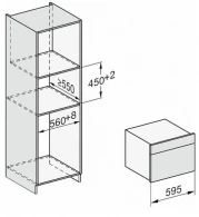 Cuptor cu aburi incorporabil Miele DG7440CS,  thumbnav 2