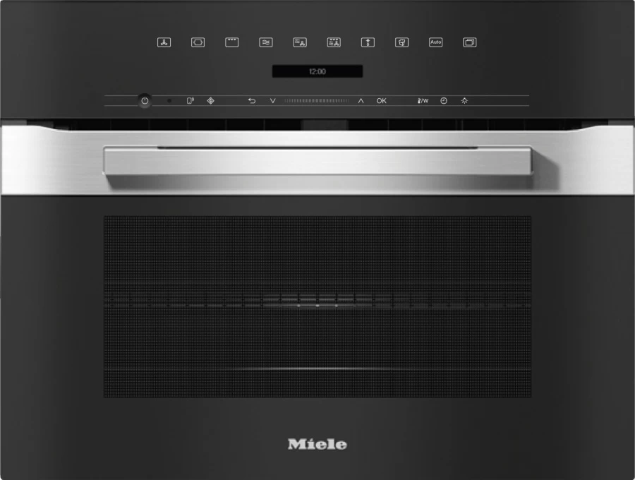 Cuptor electric cu microunde incorp. Miele H7240BM Stainles Steel / 38 l. / A+ / Inox photo 1