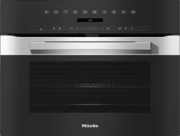 Встраиваемый дух. шкаф с микроволной печью Miele H7240BM Stainles Steel, 38 л, A+, Нерж. сталь 