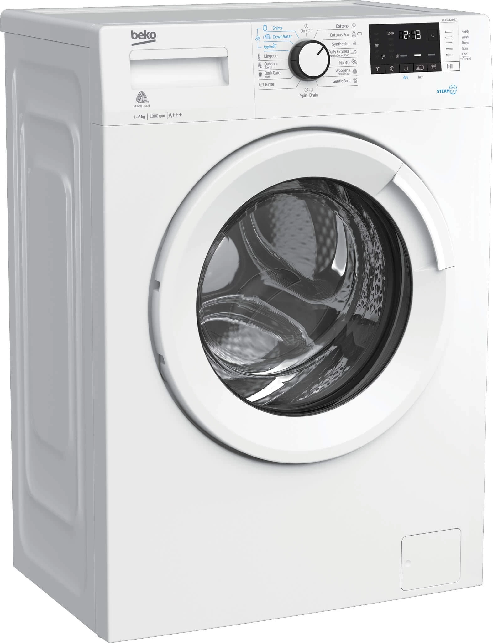 Стиральная машина Beko WUE6512BXST 6 кг / 1000 об/мин / A+++ / Белый photo 4