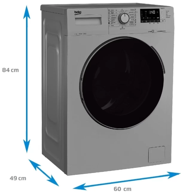Masina de spalat Beko WUE7512XSST 7 kg / 1000 rot/min / A+++ / Gri photo 2