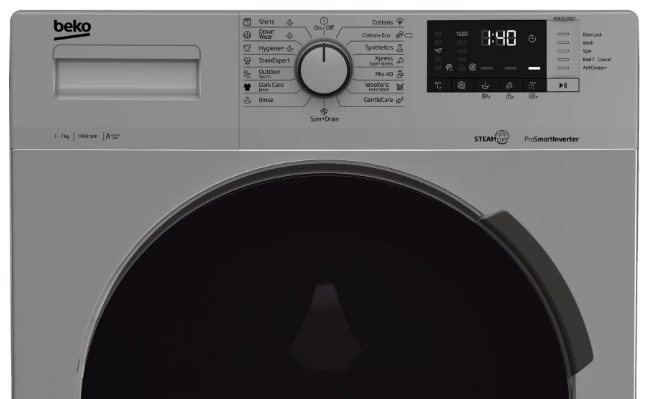 Masina de spalat Beko WUE7512XSST 7 kg / 1000 rot/min / A+++ / Gri photo 3