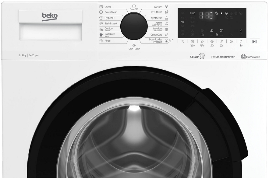 Стиральная машина Beko WUE7726XWST 7 кг / 1400 об/мин / B / Белый photo 3
